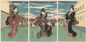 Hiroshige/The View of Kasumigaseki in the Eastern Capital[東都　霞ヶ関の景]