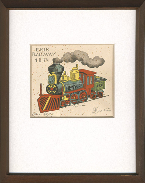 Takei Takeo “ERIE RAILWAY 1874”／