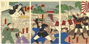 Kochoro/Kawakami Otojiro Performing : First Sino- Japanese War[川上演劇　日清出憤闘]