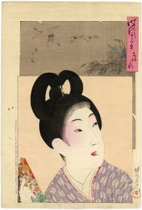 Chikanobu/Mirror of the Ages / Lady of the Bunsei Era[時代かがみ　文政之頃]
