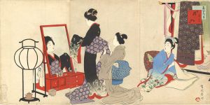 Shuntei/Beautiful Women for the Twelve Months / The 11th Months - Bridal Outfit[美人十二ヶ月　其十一　嫁入]