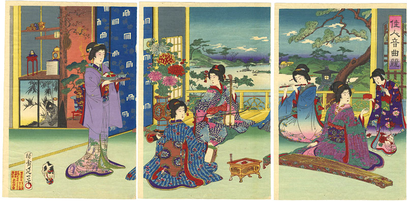 Nobukazu “Musical Competition of Beauties”／