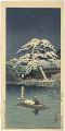 <strong>Kawase Hasui</strong><br>Snow at Funabori