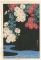 <strong>Ohara Koson(Shoson)</strong><br>Chrysanthemum and Stream