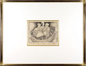 智内兄助｢自筆挿絵 宮尾登美子原作 「蔵」 女三人 ｣