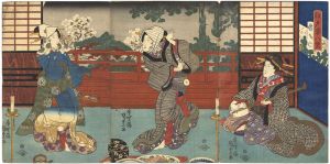 Kunisada I/Eight Views of Edo Figures[江戸姿八契 ]