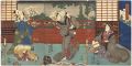 <strong>Kunisada I</strong><br>Eight Views of Edo Figures