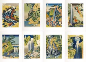 Hokusai/TOUR OF WATERFALLS IN VARIOUS PROVINCES 【Reproduction】[諸国滝廻り【復刻版】]