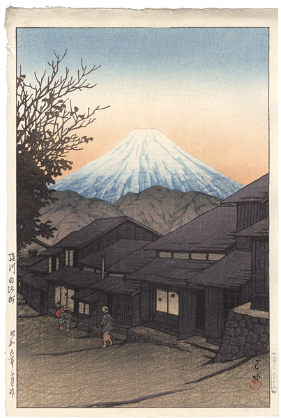 Kawase Hasui “Yui,Suruga”／