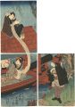 <strong>Kunisada I</strong><br>Kabuki Scene from Sugawara Ryu......