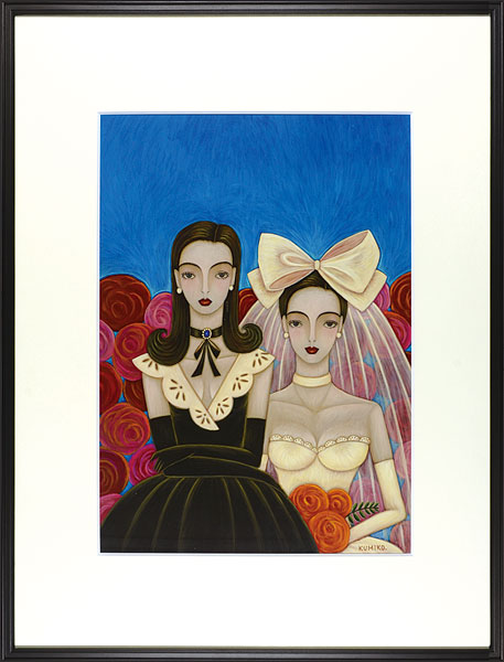 Higami Kumiko “Original Painting for the Novels Cover of Tanabe Seiko”／