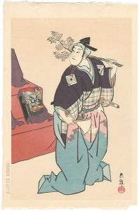 鳥居忠雅｢歌舞伎十八番「七つ面」｣