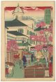 <strong>Hiroshige III</strong><br>東京名所　新よし原仲之町の桜