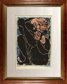 <strong>Munakata Shiko</strong><br>鐘溪頌板画巻 彼岸の柵
