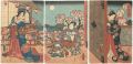 <strong>Toyokuni III</strong><br>The Five Festivals Represented......