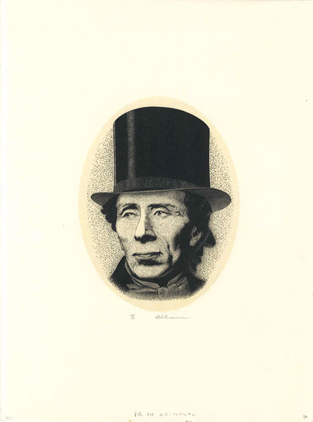 Karasawa Hitoshi “PortraitXIX Hans Christian Andersen”／