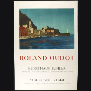 ｢ROLAND OUDOT 展覧会ポスター｣