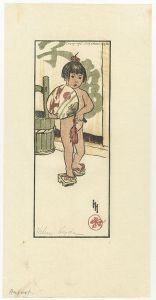 Ukiyoe artist from abroad