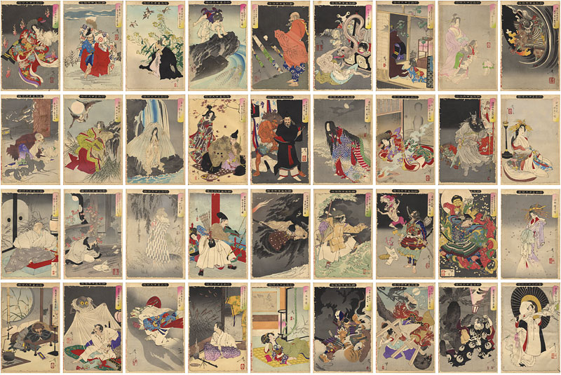 Yoshitoshi “New Forms of 36 Ghosts”／