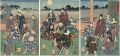 <strong>Kuniyoshi</strong><br>Drunken Frolic under the Moon