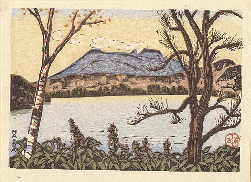 Maeda Masao “Lake Shikotsu”／