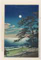 <strong>Kawase Hasui</strong><br>春ノ月（二宮海岸）