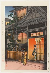 土屋光逸｢四ツ谷荒木横町｣