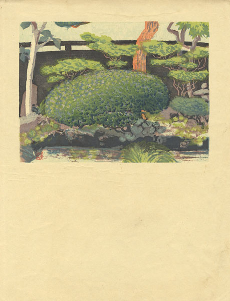 Mori Doshun “Ichimoku-shu (I) / Early Summer Garden”／