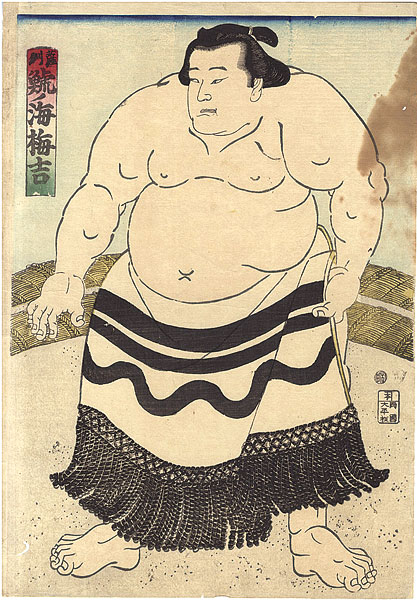 Unknown “Sumo-e Shachinoumi Umekichi”／