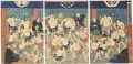 <strong>Unknown</strong><br>Kabuki Actors Print