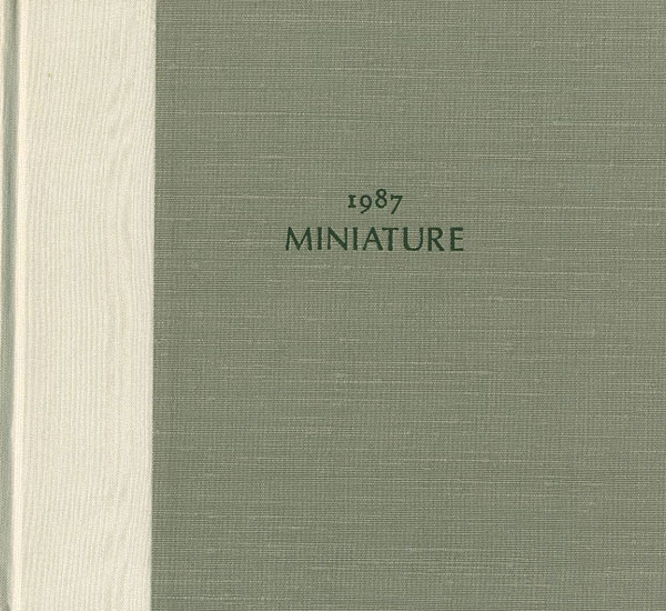 【送料無料/新品】 ミニアチュール作品集 1987 MINIATURE” | Yamada 木工、竹工芸