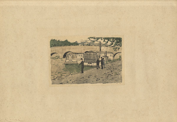 Yamamoto Kanae “Luxembourg Park （Angler of Riverside / Kahan no Turibito)”／