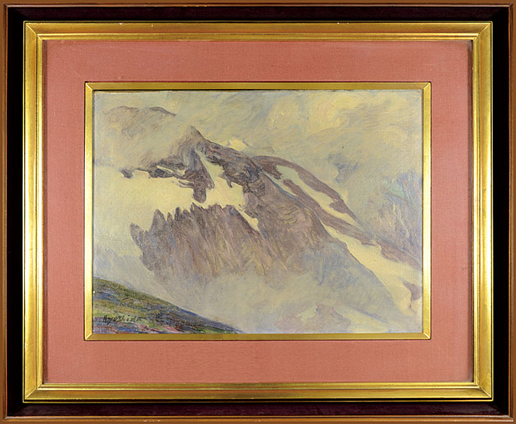 Yoshida Hiroshi “Painting :  The Japan Alps”／