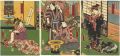 <strong>Toyokuni III</strong><br>Kabuki Scene from Momochidori ......