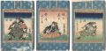 <strong>Kunisada </strong><br>誠忠義臣銘々伝 上・中・下巻