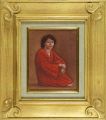 <strong>Aigasa Masayoshi</strong><br>赤い民族衣装の女