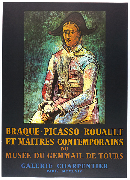  “BRAQUE-PICASSO-ROUAULT ET MAITRES CONTEMPORAINS DU MUSEE DU GEMMAIL DE TOURS”／