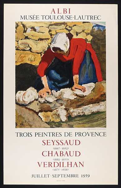  “TROIS PEINTRES DE PROVENCE : SEYSSAUD,CHABAUD,VERDILHAN”／