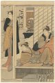 <strong>Kiyonaga</strong><br>Viewing the Snow Covered Garde......