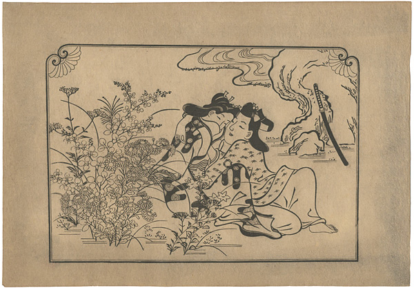 Moronobu “Shunga【Reproduction】”／