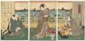 <strong>Toyokuni III</strong><br>春遊鸚鵡ノ一狂