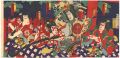 <strong>Kunimasa</strong><br>Kabuki Scene from Sugawara den......