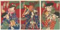 <strong>Kunichika</strong><br>Kabuki Scene from Senzaisogage......