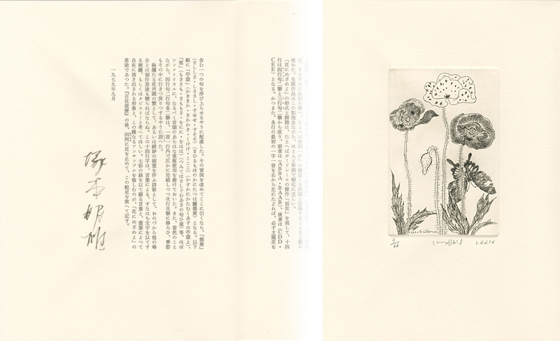 詩画集 花にめざめよ｣塚本邦雄：詩／古沢岩美：版画 | 山田書店美術部