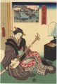 <strong>Toyokuni III, Kunihisa</strong><br>Famous Places in Edo Compared ......