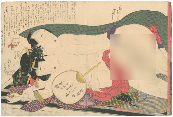 Hokusai “Shunga”／