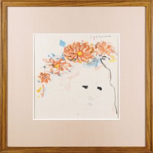 <strong>Ebihara Kinosuke</strong><br>Woman with Flowers