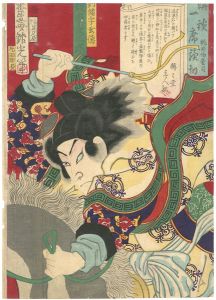 Ginko/Kodan Isseki Yomikiri / Kabuki Actor Bando Hikosaburo as Liu Bei (Xuande)[講談一席読切　坂東彦三郎　劉備字玄徳]