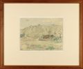 <strong>Onchi Koshiro</strong><br>Painting : View of Beijing