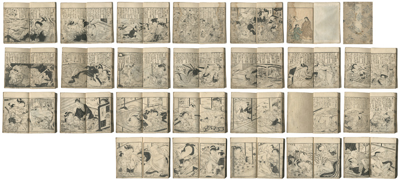 Tsukioka Settei “Shunga Book”／